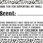 Freshie Scent- Cheetah Thermal Stickers