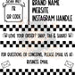 4x6 Custom QR code Thermal Sticker - Important Info In Listing
