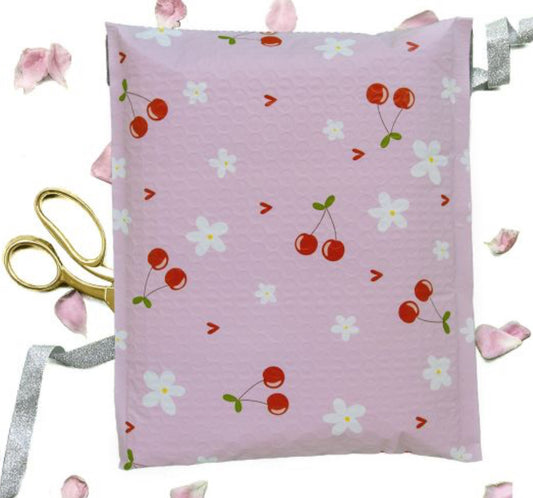 8.5x12 Very Cherry Bubble Mailer