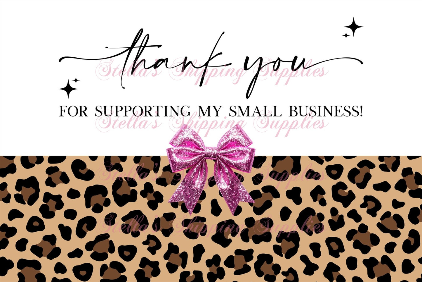 Jumbo TY Cards - Cheetah