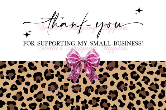 Jumbo TY Cards - Cheetah