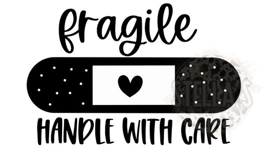 Bandage Fragile Thermal Stickers