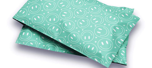 10x13 Teal Smiles