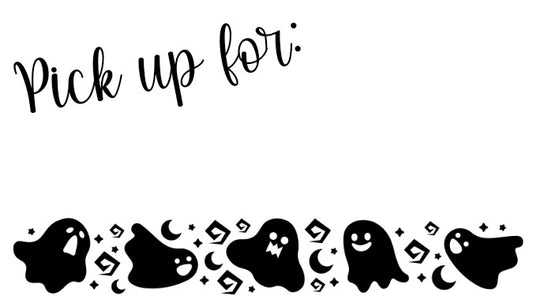 Ghostie Pickup Thermal Stickers