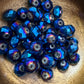 12mm Blue Glass Spacer