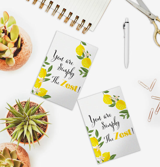 4x6 Zesty TY Cards