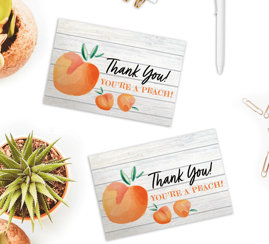 4x6 Peaches & Cream TY Cards