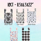 Patterned T-Shirt Merch Bags