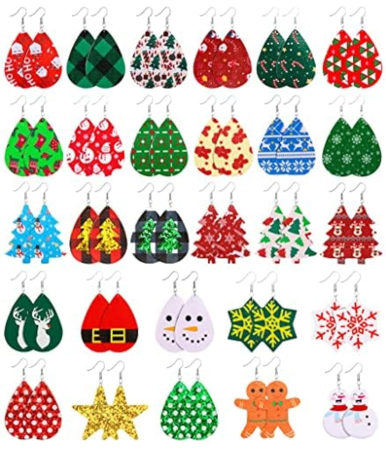 Christmas Faux Earrings