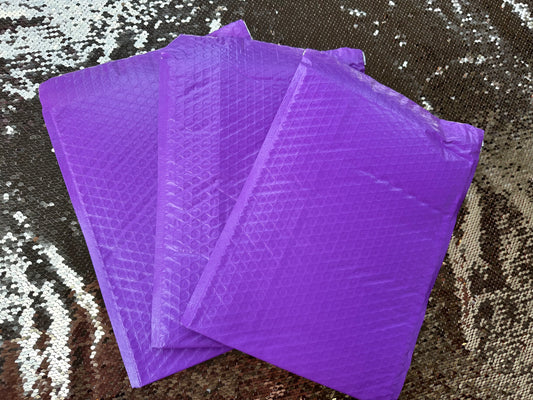 8.5x11 Purple Bubble Mailer