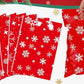 9x12 Snowflake Merch Bags