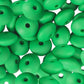 12mm Green Lentil Bead
