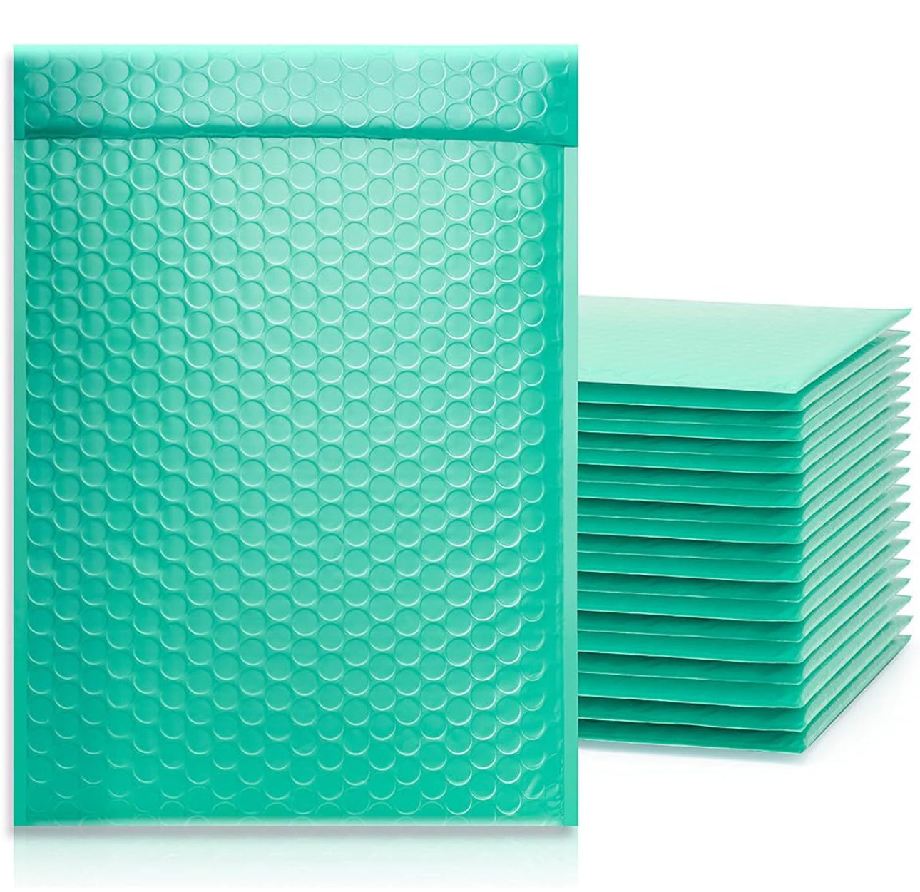 6x9 Teal Bubble Mailer