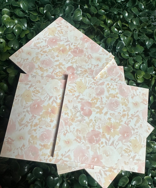 Floral 3” Notepad