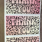 Ombre Leopard Thermal Sticker