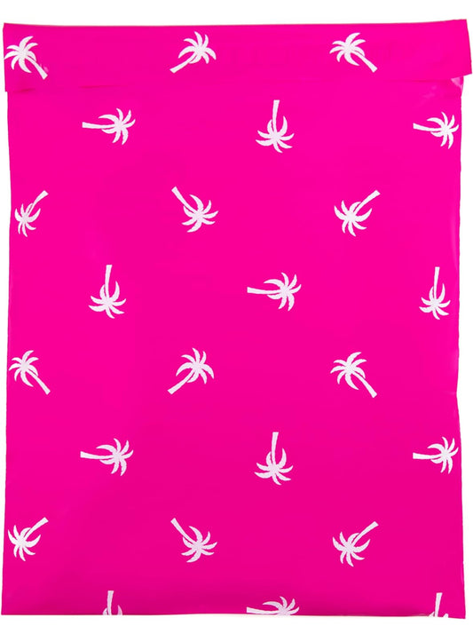 10x13 Neon Pink Palm Tree