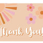 4x6 Boho Sunshine TY Cards