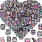 Girly Gothic VSCO Stickers