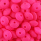12mm Pink Lentil Bead