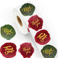 Faux Wax Seal TY Stickers