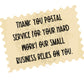 Postal Service TY Stickers