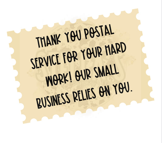 Postal Service TY Stickers