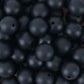 15mm Black Silicone