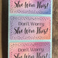 Don’t Worry Watercolor Thermal