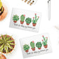 4x6 Succulent TY Cards