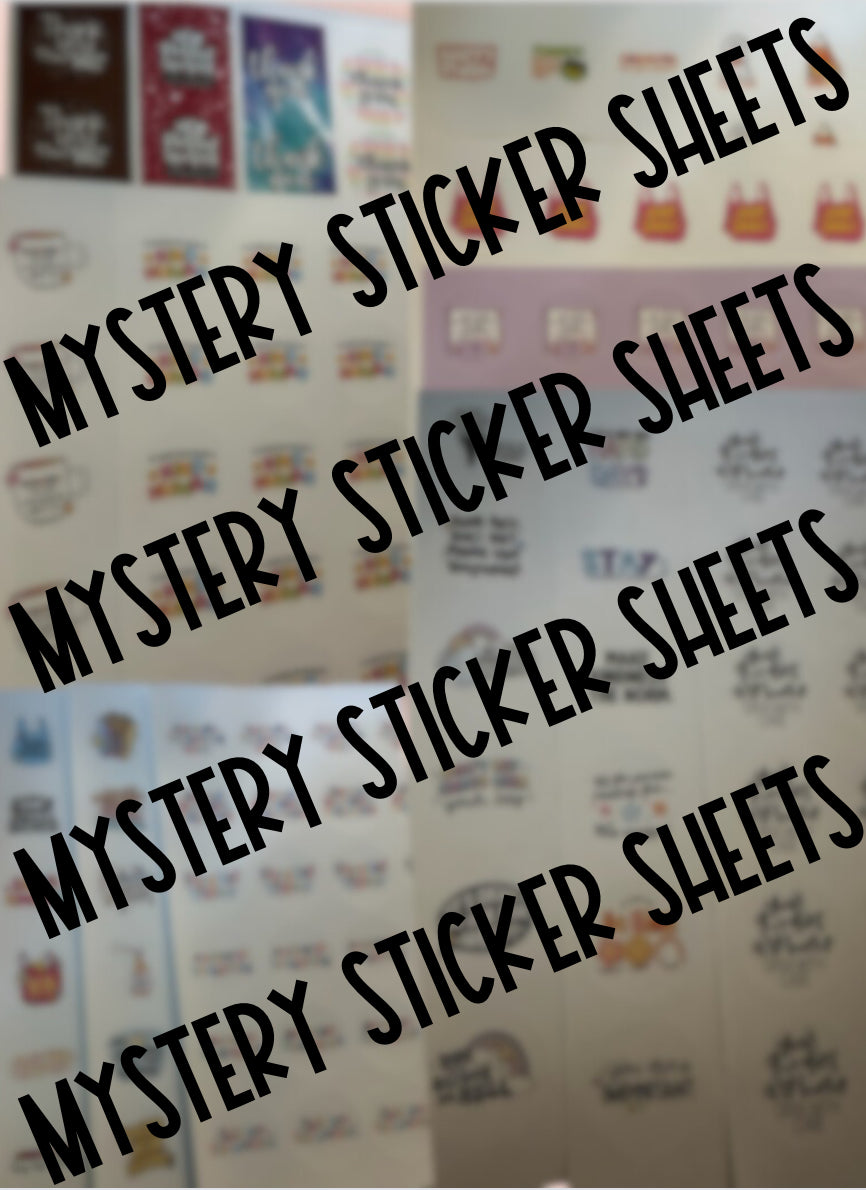 Mystery Sticker Sheet