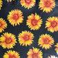 10x13 Black Sunflower