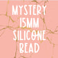 Mystery 15mm Patterned/Specialty Silicone Bead