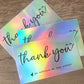 Cute Holo TY Cards