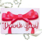 4x6 Bow TY Cards