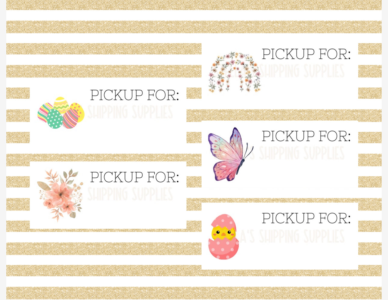 Spring Pickup Stickers