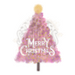 Pink Xmas Stickers