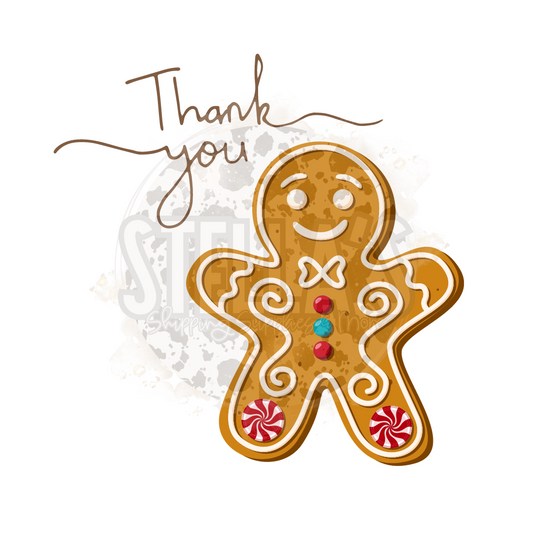 Gingerbread Man Stickers