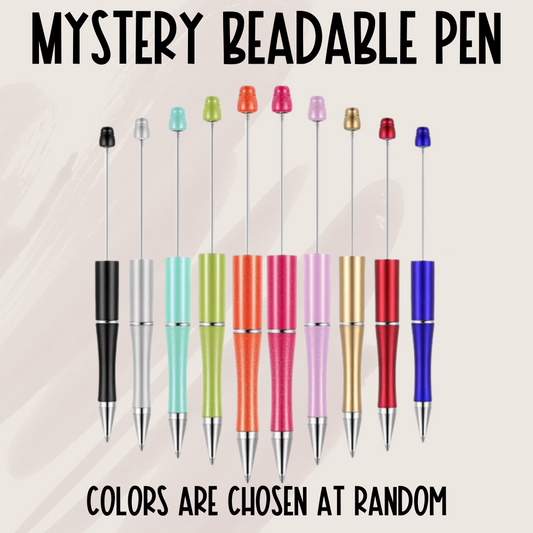 Mystery Beadable Pen