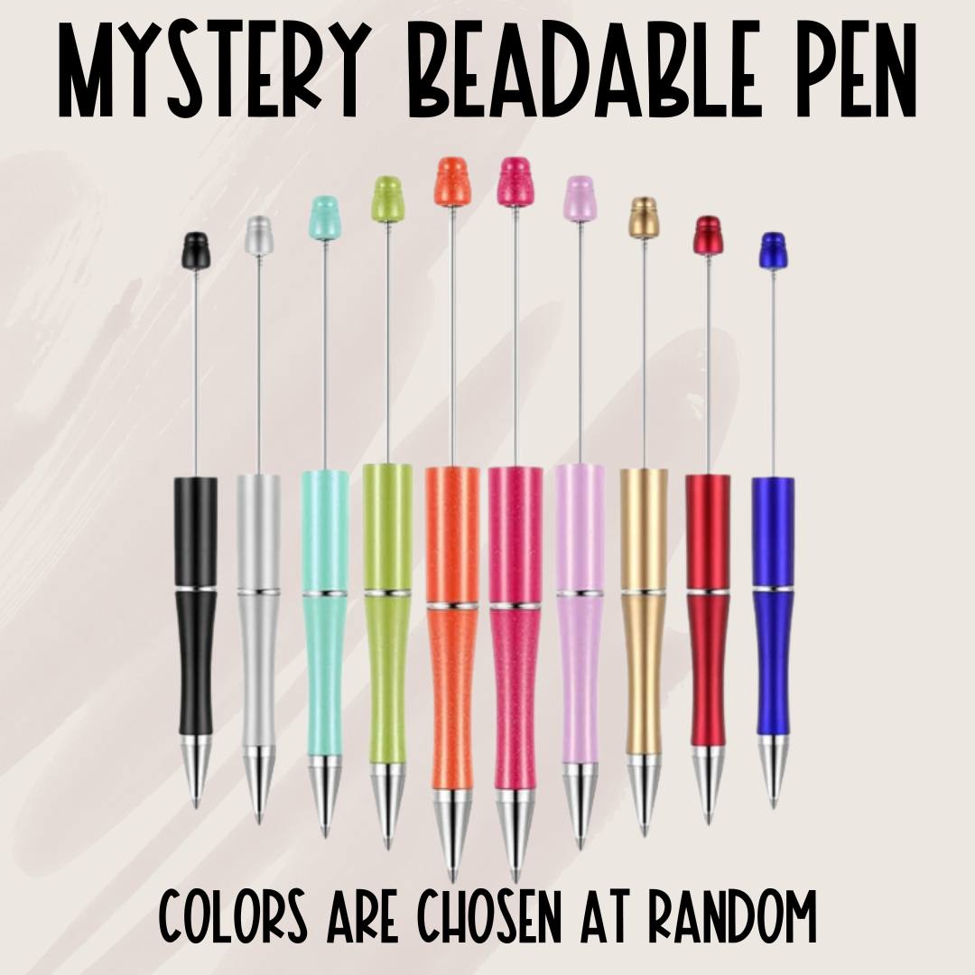 Mystery Beadable Pen