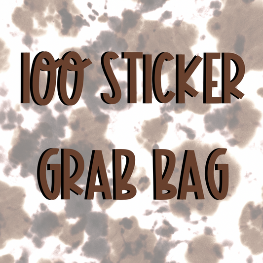 100 Sticker Grab Bag