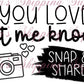 Snap & Share Thermal Stickers