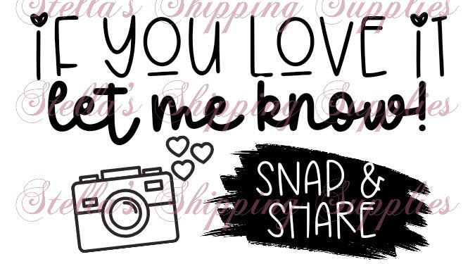 Snap & Share Thermal Stickers