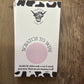 Logo Cow Scratch Off Card Set