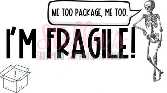 Fragile - Me Too Thermal Stickers