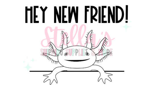 Axolotl Thermal Stickers