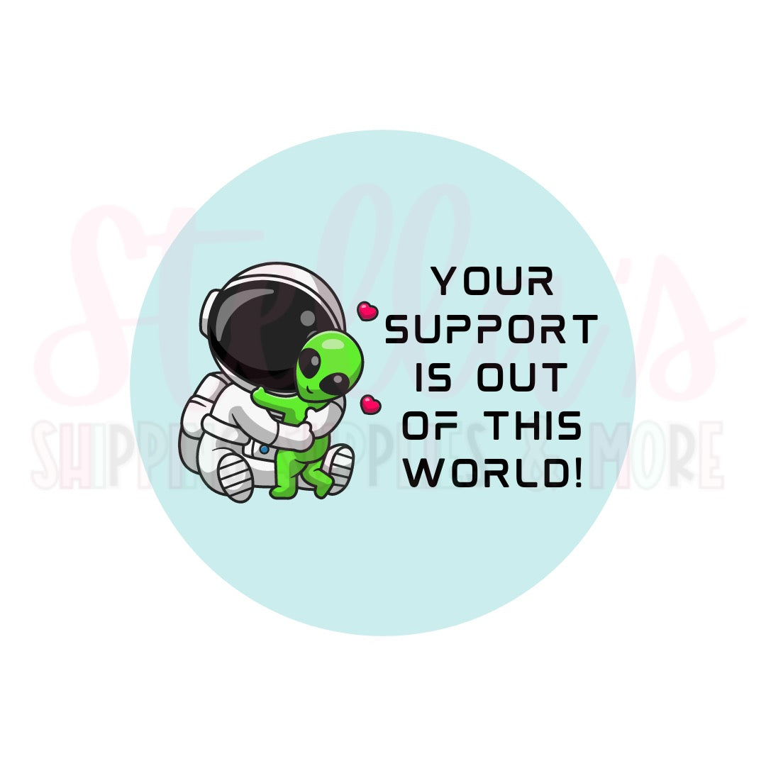 Out Of This World Stickers