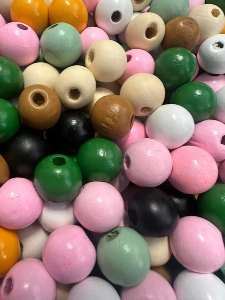 Assorted Wood Beads