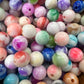 Small Acrylic Marble Beads