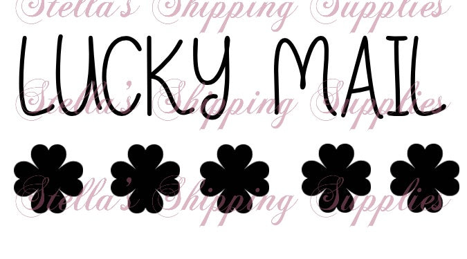 Lucky Mail Thermal Stickers