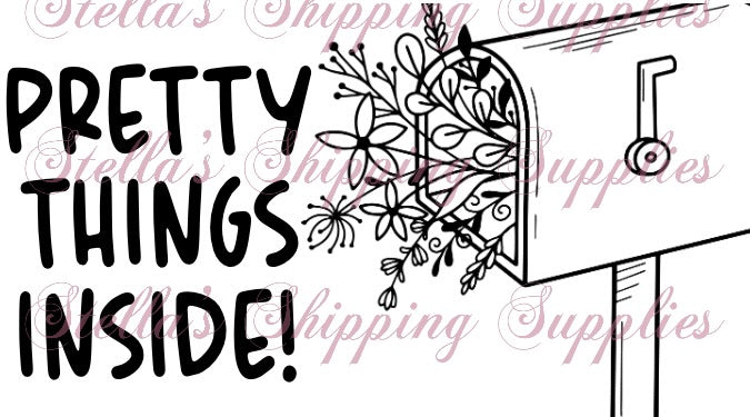 Pretty Things Inside Thermal Stickers